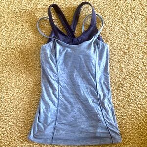 Lululemon gently used built in bra tank